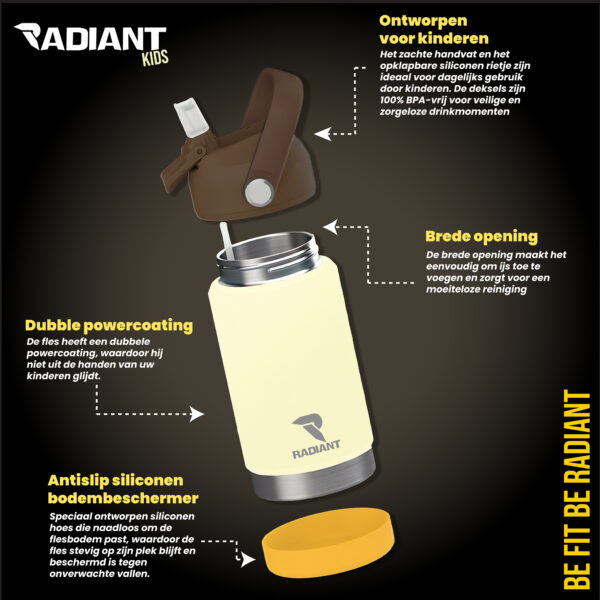 Radiant Kids Waterfles - 355ML - Afbeelding 9