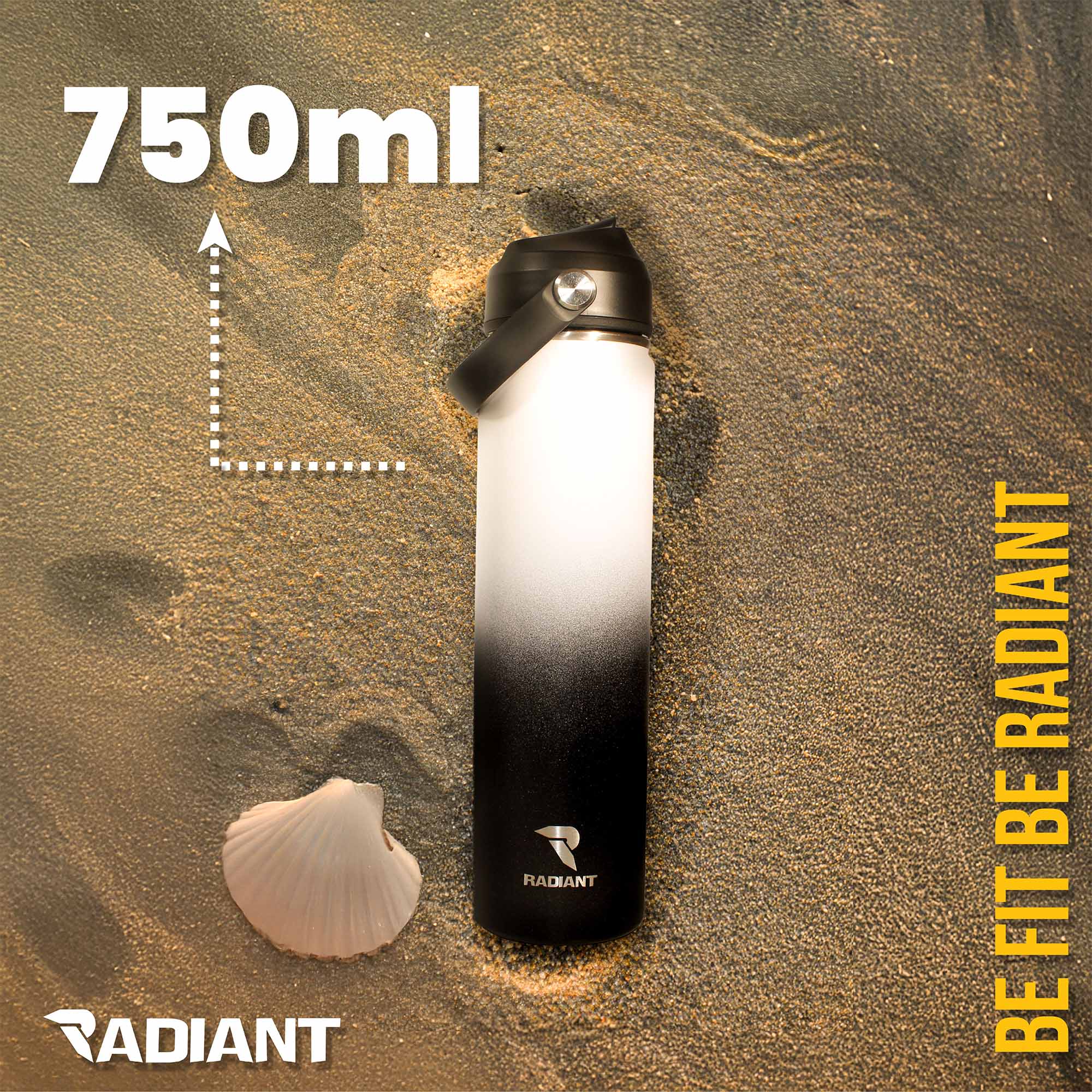 Radiant Waterfles 750ML Fruit filter Zenith Fade - Afbeelding 2