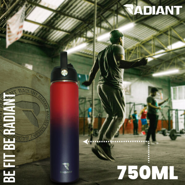Radiant Waterfles 750ML Fruit filter Sapphire Ember - Afbeelding 9