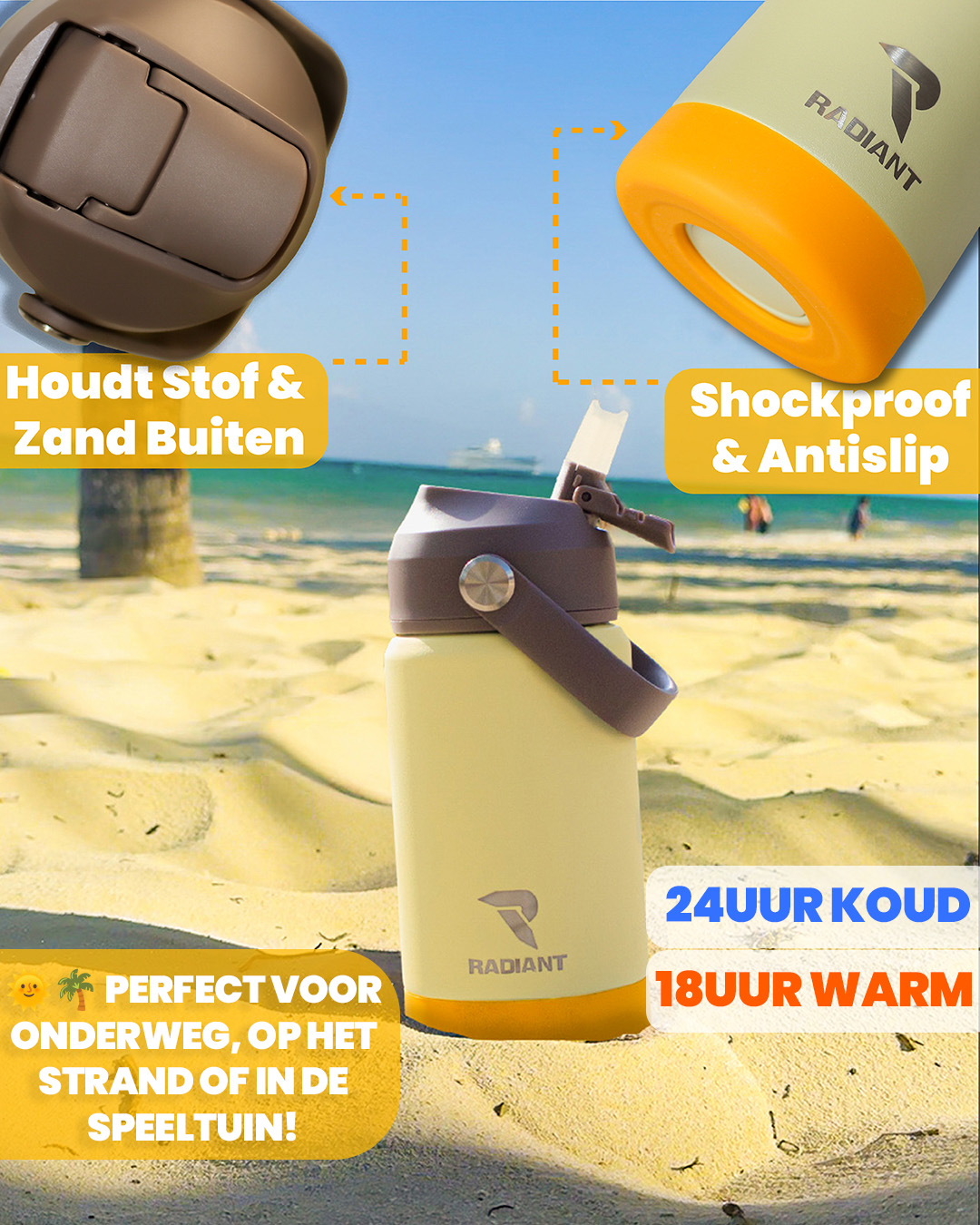 Radiant Kids Waterfles - 355ML - Afbeelding 2