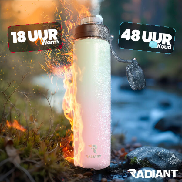 Radiant Waterfles 750ML Fruit filter Candy Mist - Afbeelding 10