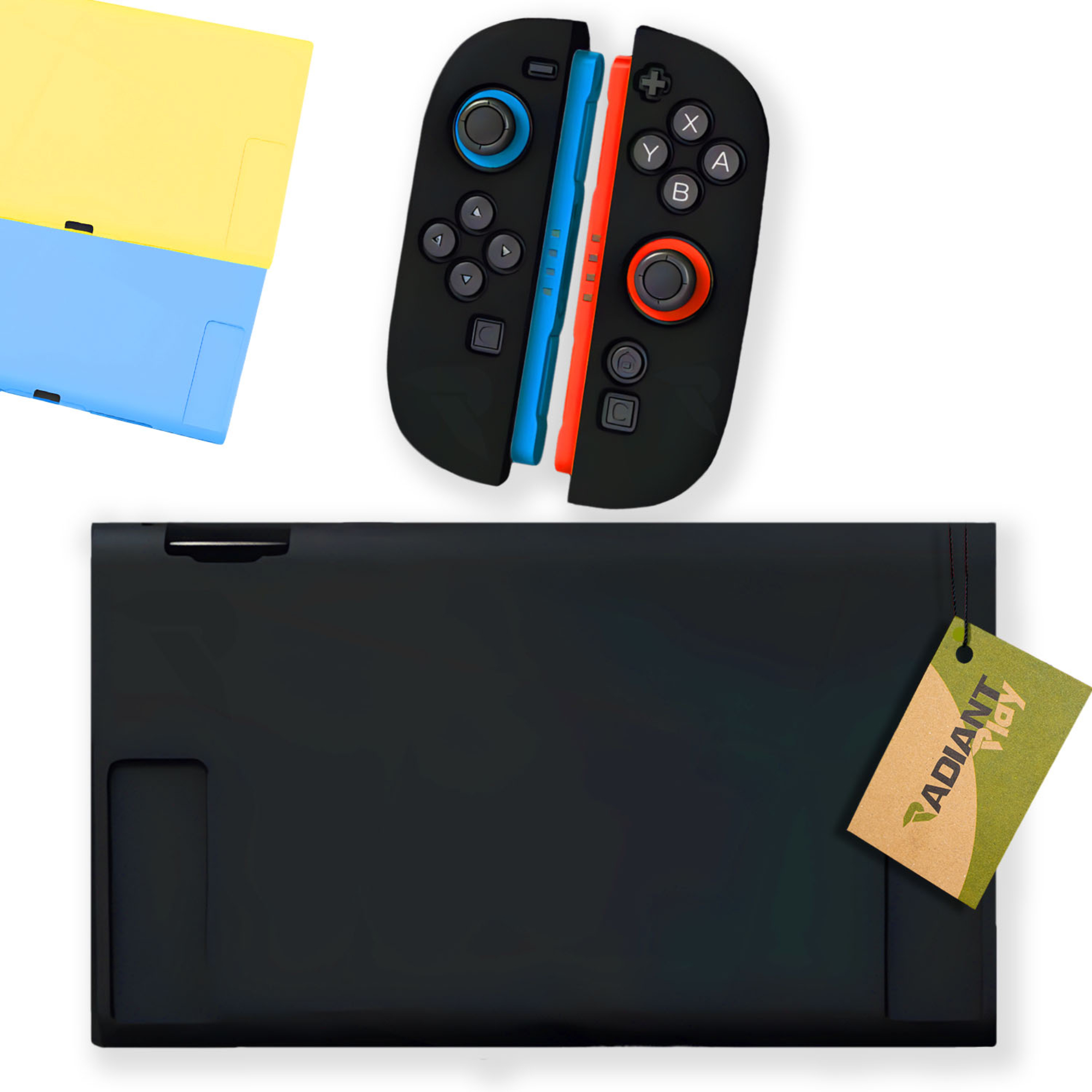 Nintendo Switch 2 Siliconen Beschermhoes – 3-Delig Flexibel Hoesje