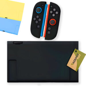 Nintendo Switch 2 Siliconen Beschermhoes - 3-Delig Flexibel Hoesje