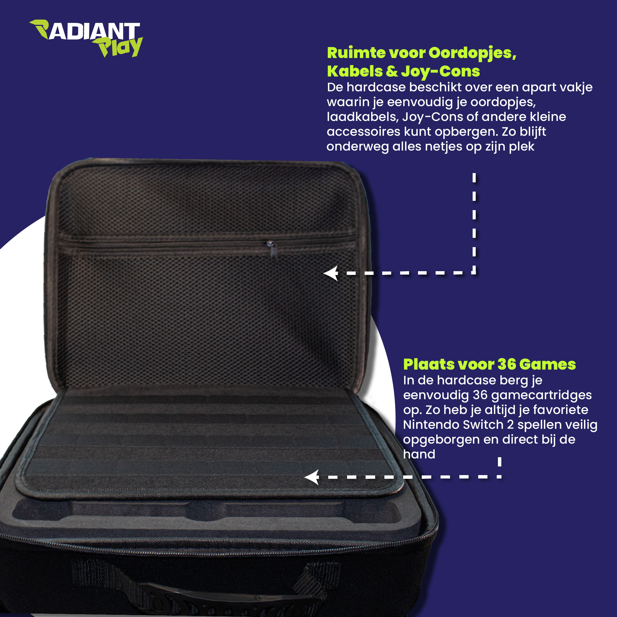 Travel Case Deluxe voor Nintendo Switch 2 - Afbeelding 3